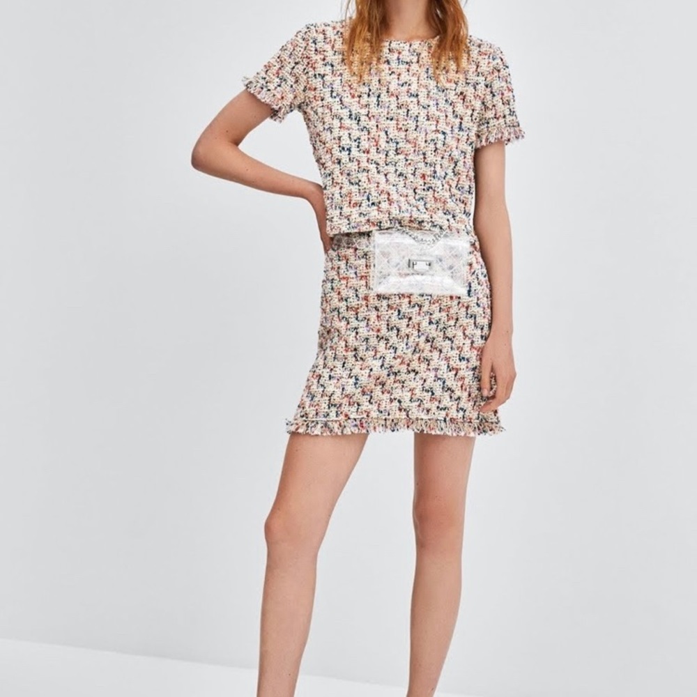 Zara Tweed Shirt